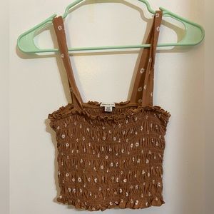 American Eagle Brown Tank Top (size small)